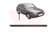 Zier-/Schutzleiste, Tür hinten rechts VAN WEZEL 3734426