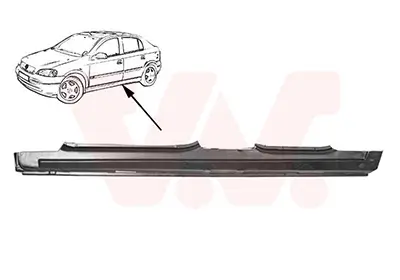 Einstiegsblech links VAN WEZEL 3742103 Bild Einstiegsblech links VAN WEZEL 3742103