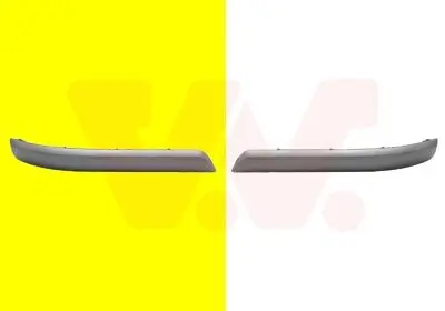 Zier-/Schutzleiste, Stoßfänger hinten links VAN WEZEL 3745555