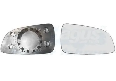 Spiegelglas, Außenspiegel rechts VAN WEZEL 3745838 Bild Spiegelglas, Außenspiegel rechts VAN WEZEL 3745838
