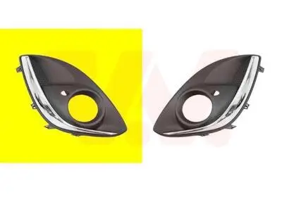 Lüftungsgitter, Stoßfänger vorne rechts VAN WEZEL 3752594