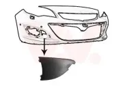Blende, Stoßfänger vorne rechts VAN WEZEL 3753494