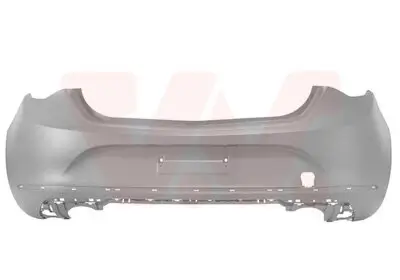 Stoßfänger hinten VAN WEZEL 3753544