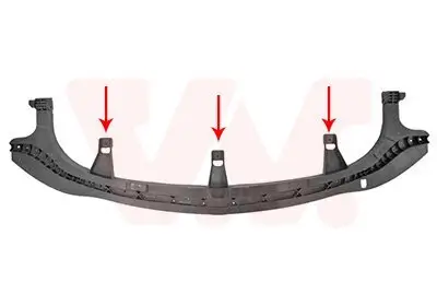 Träger, Stoßfänger VAN WEZEL 3753562 Bild Träger, Stoßfänger VAN WEZEL 3753562