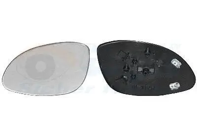 Spiegelglas, Außenspiegel links VAN WEZEL 3766835