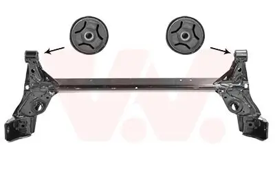 Achskörper Hinterachse VAN WEZEL 3777629 Bild Achskörper Hinterachse VAN WEZEL 3777629