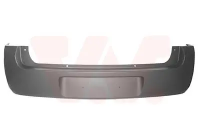 Stoßfänger hinten VAN WEZEL 3781544