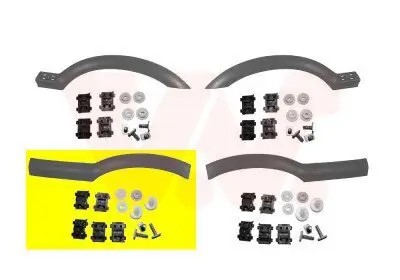 Verbreiterung, Kotflügel hinten rechts VAN WEZEL 3790524