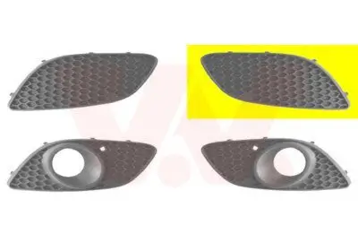 Lüftungsgitter, Stoßfänger vorne links VAN WEZEL 3796591 Bild Lüftungsgitter, Stoßfänger vorne links VAN WEZEL 3796591