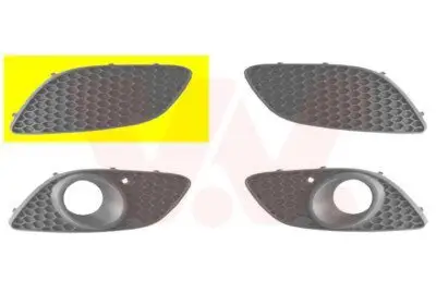 Lüftungsgitter, Stoßfänger vorne rechts VAN WEZEL 3796592
