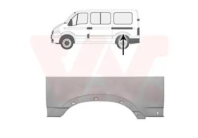 Seitenwand hinten rechts VAN WEZEL 3798146 Bild Seitenwand hinten rechts VAN WEZEL 3798146