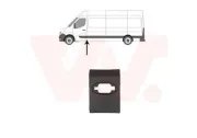 Zier-/Schutzleiste, Seitenwand links seitlicher Einbau B-Säule VAN WEZEL 3799415