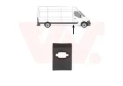 Zier-/Schutzleiste, Seitenwand rechts seitlicher Einbau B-Säule VAN WEZEL 3799416