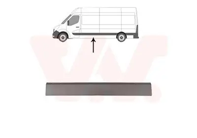 Zier-/Schutzleiste, Seitenwand links seitlicher Einbau VAN WEZEL 3799423 Bild Zier-/Schutzleiste, Seitenwand links seitlicher Einbau VAN WEZEL 3799423
