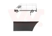 Zier-/Schutzleiste, Seitenwand links vor der Achse seitlicher Einbau VAN WEZEL 3799425