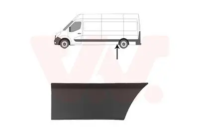 Zier-/Schutzleiste, Seitenwand links vor der Achse seitlicher Einbau VAN WEZEL 3799425 Bild Zier-/Schutzleiste, Seitenwand links vor der Achse seitlicher Einbau VAN WEZEL 3799425
