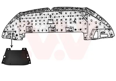 Spoiler vorne links VAN WEZEL 3805501
