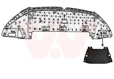 Spoiler vorne rechts VAN WEZEL 3805502 Bild Spoiler vorne rechts VAN WEZEL 3805502