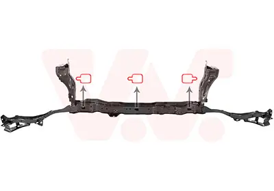 Frontverkleidung VAN WEZEL 3815665