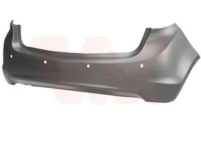 Stoßfänger hinten VAN WEZEL 3861545 Bild Stoßfänger hinten VAN WEZEL 3861545