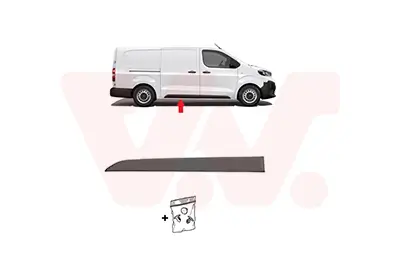 Zier-/Schutzleiste, Tür rechts VAN WEZEL 3892406