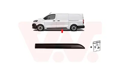 Zier-/Schutzleiste, Tür links VAN WEZEL 3892425 Bild Zier-/Schutzleiste, Tür links VAN WEZEL 3892425
