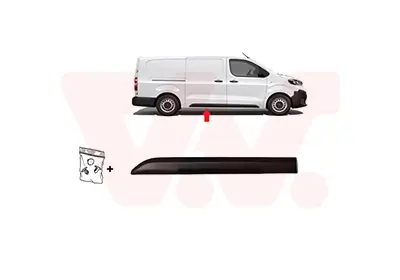 Zier-/Schutzleiste, Tür rechts VAN WEZEL 3892426 Bild Zier-/Schutzleiste, Tür rechts VAN WEZEL 3892426
