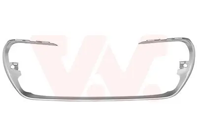 Lüftungsgitter, Stoßfänger vorne VAN WEZEL 4014517