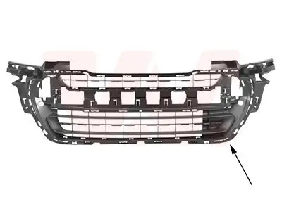 Lüftungsgitter, Stoßfänger vorne VAN WEZEL 4014599