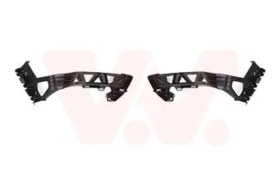 Halter, Stoßfänger hinten links hinten rechts VAN WEZEL 4029539