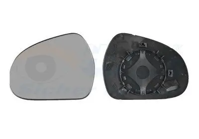 Spiegelglas, Außenspiegel rechts VAN WEZEL 4029836 Bild Spiegelglas, Außenspiegel rechts VAN WEZEL 4029836