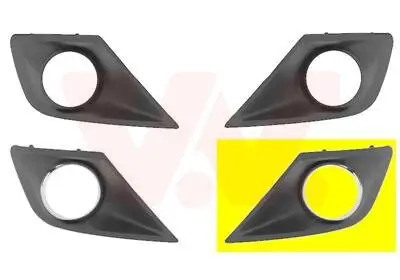 Lüftungsgitter, Stoßfänger vorne links VAN WEZEL 4033595 Bild Lüftungsgitter, Stoßfänger vorne links VAN WEZEL 4033595