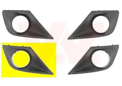 Lüftungsgitter, Stoßfänger vorne rechts VAN WEZEL 4033596 Bild Lüftungsgitter, Stoßfänger vorne rechts VAN WEZEL 4033596