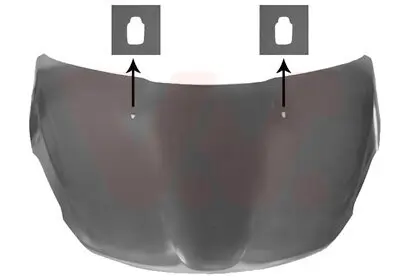 Motorhaube VAN WEZEL 4034670 Bild Motorhaube VAN WEZEL 4034670