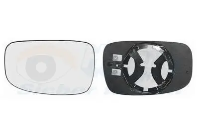 Spiegelglas, Außenspiegel links VAN WEZEL 4038837