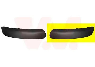 Zier-/Schutzleiste, Stoßfänger hinten links VAN WEZEL 4040551