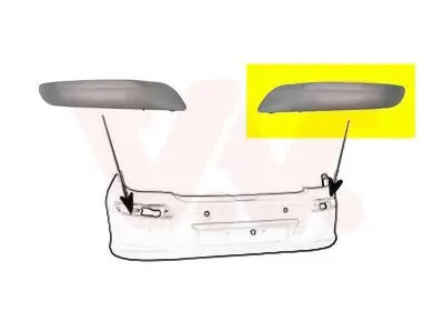 Zier-/Schutzleiste, Stoßfänger hinten rechts VAN WEZEL 4042556 Bild Zier-/Schutzleiste, Stoßfänger hinten rechts VAN WEZEL 4042556