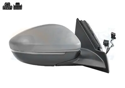 Außenspiegel rechts VAN WEZEL 4043808