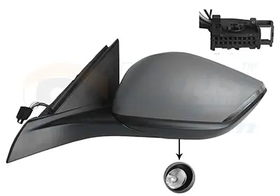 Außenspiegel links VAN WEZEL 4093817