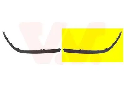 Zier-/Schutzleiste, Stoßfänger vorne links VAN WEZEL 4326581 Bild Zier-/Schutzleiste, Stoßfänger vorne links VAN WEZEL 4326581