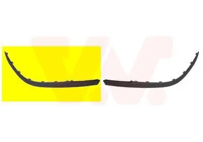 Zier-/Schutzleiste, Stoßfänger vorne rechts VAN WEZEL 4326582 Bild Zier-/Schutzleiste, Stoßfänger vorne rechts VAN WEZEL 4326582