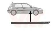 Zier-/Schutzleiste, Tür vorne rechts VAN WEZEL 4327424