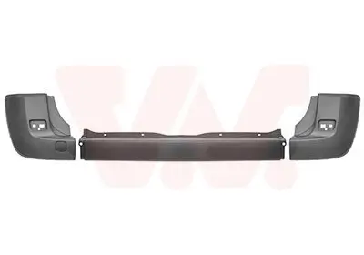 Zier-/Schutzleistensatz, Stoßfänger beidseitig hinten VAN WEZEL 4328550 Bild Zier-/Schutzleistensatz, Stoßfänger beidseitig hinten VAN WEZEL 4328550
