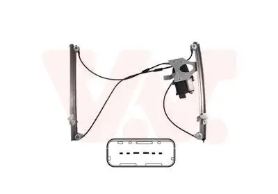 Fensterheber vorne links VAN WEZEL 4332261 Bild Fensterheber vorne links VAN WEZEL 4332261