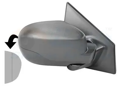 Außenspiegel rechts VAN WEZEL 4333804 Bild Außenspiegel rechts VAN WEZEL 4333804