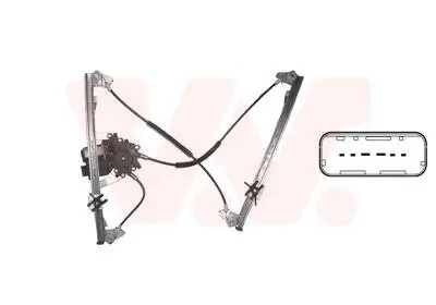 Fensterheber vorne rechts VAN WEZEL 4348268
