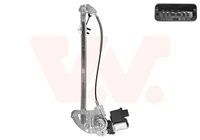 Fensterheber hinten links VAN WEZEL 4362267