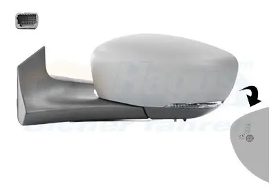 Außenspiegel links VAN WEZEL 4365807