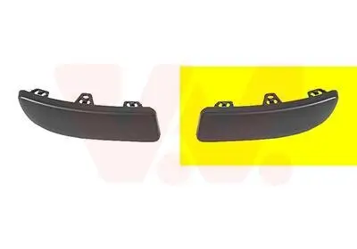 Zier-/Schutzleiste, Stoßfänger hinten rechts VAN WEZEL 4366554 Bild Zier-/Schutzleiste, Stoßfänger hinten rechts VAN WEZEL 4366554