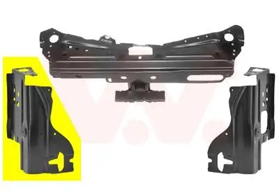 Frontverkleidung rechts VAN WEZEL 4371662 Bild Frontverkleidung rechts VAN WEZEL 4371662